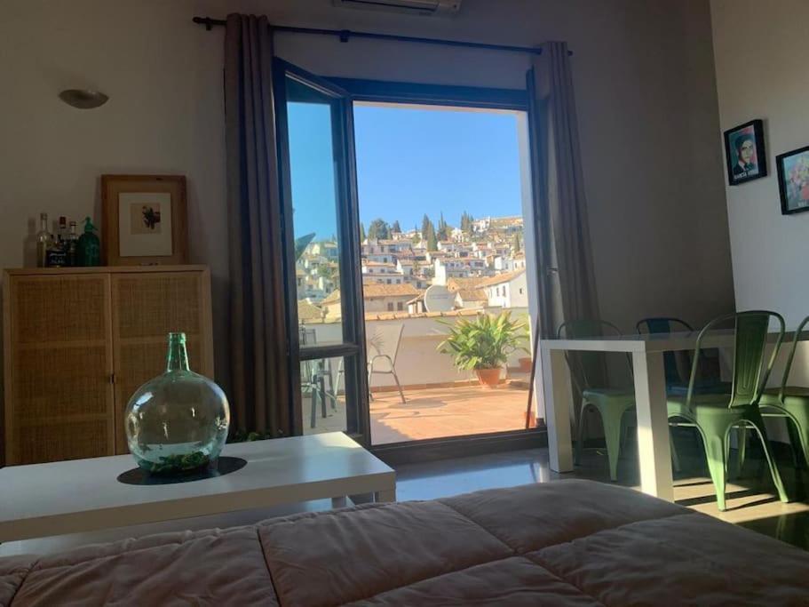 Cosy Loft With Amazing Terrace & Spectacular Views Apartment Гранада Екстериор снимка