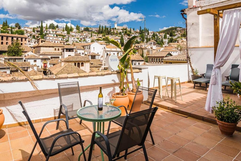 Cosy Loft With Amazing Terrace & Spectacular Views Apartment Гранада Екстериор снимка